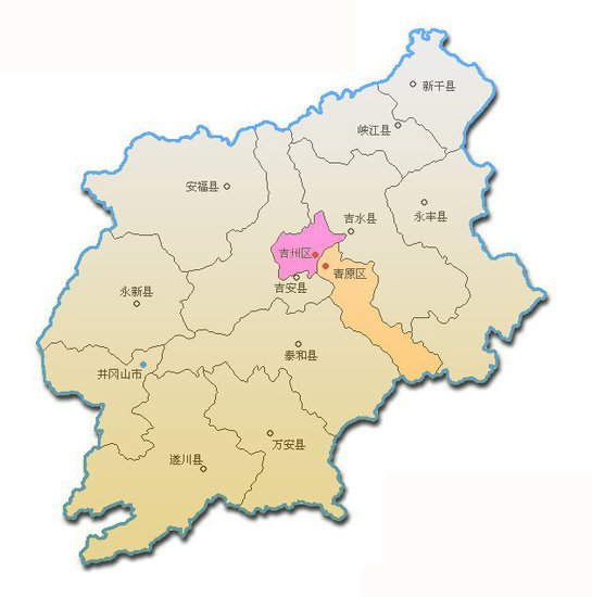 江西吉安_吉安市区人口